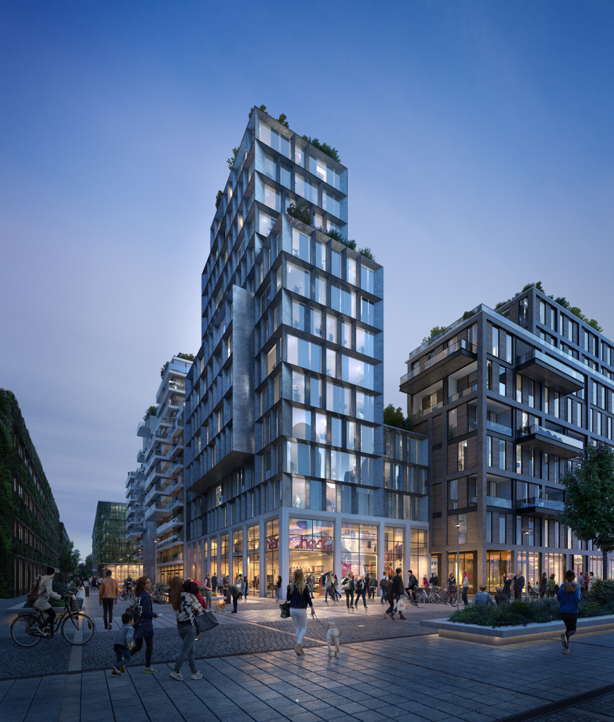 Brunnberg & Forshed Arkitektkontor - Söderstadion vision för en hållbar stadsdel -bild TMRW